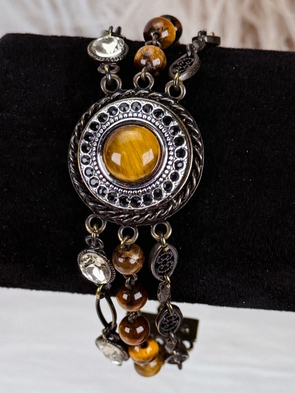 Gingersnap Bohemian Chic Earth Tones Bracelet